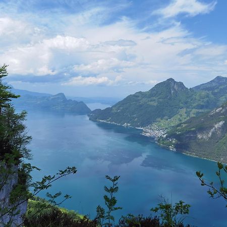 Solohike Mountainview Apartman Seelisberg Kültér fotó