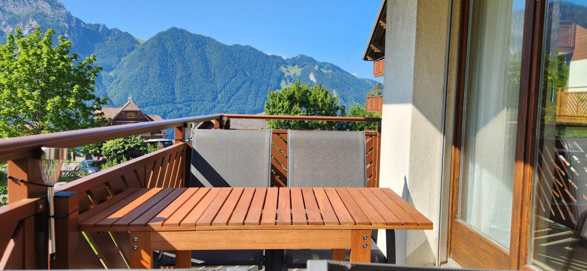 Solohike Mountainview Apartman Seelisberg Kültér fotó